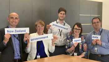 NZ government procurement open data team